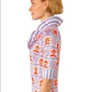 Gretchen Scott Jersey Ruffneck Dress - Bird Palace